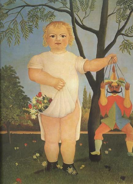 Henri Rousseau Portrait of a Child oil painting image